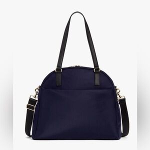 Lo and Sons:  O.G. 2 Laptop Tote (Medium) in Navy